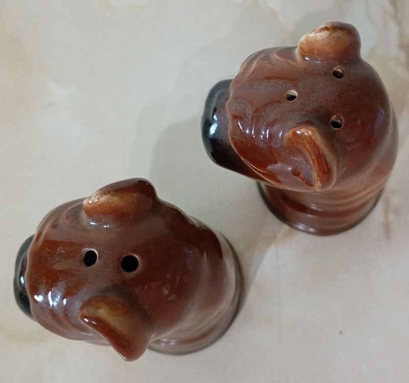 Figuritas de cerámica con forma de perro - imagen 3
