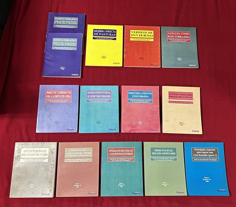 Forrajes: Colección Completa de 12 Tomos (Volúmenes 1-12, 14)