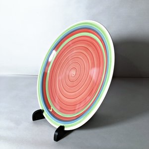 Juego de 10 Platos de Loza con Diseño Multicolor - imagen 3