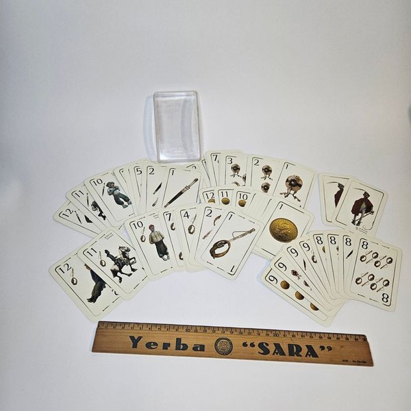 Juego de cartas con ilustraciones de Molina Campos - imagen 1