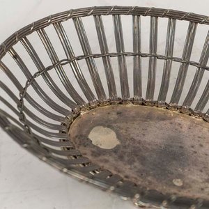 Panera Christofle Francesa Calada Plata Baño Detallado - imagen 2