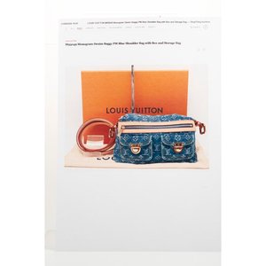 Cartera Louis Vuitton Baggy PM Monogram Denim Azul - M95049 - imagen 8