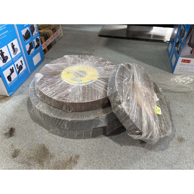 Discos de piedra para uso o decoración