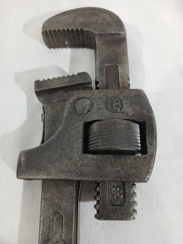 Llave de Caño N° 18 Usada Made in USA - 45cm