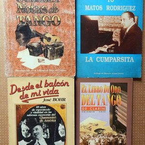 Lote siguiente: Lote de 4 Libros sobre Tango: Horacio Loriente, Matos Rodríguez, José Bohr, Juan Colino