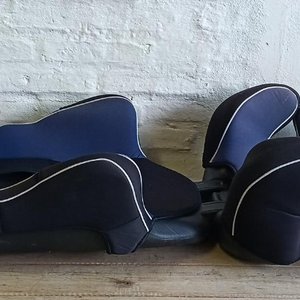 Silla de Auto para Bebé Marca TOP Negra y Azul - imagen 7