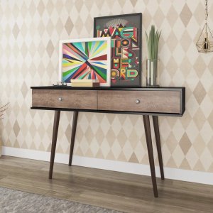Lote siguiente: Mesa Aparador Retro con 2 Cajones Estilo Nórdico