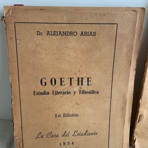 Libros de Goethe: El Fausto y Estudios Literarios - imagen 2