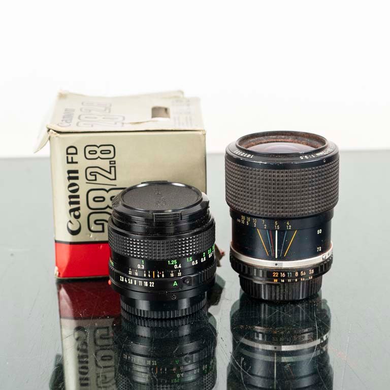Lentes de Nikon y Canon para la venta