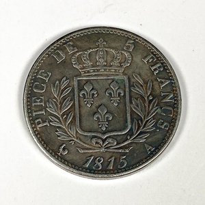 Lote siguiente: Moneda Francesa de 1815 - Rey Luis XVIII