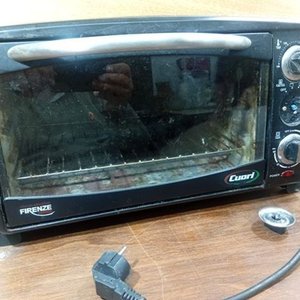 Horno Eléctrico Cuori Firenze Negro con Selector Suelto - imagen 4