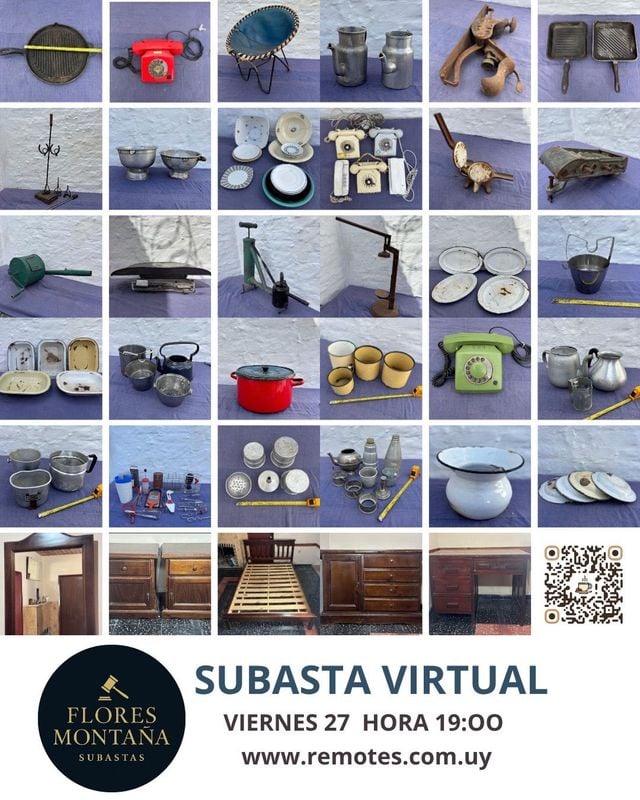 ¡Descubre Tesoros del Uruguay! Latas litografiadas, termos Coter, herramientas rurales y más - imagen 1