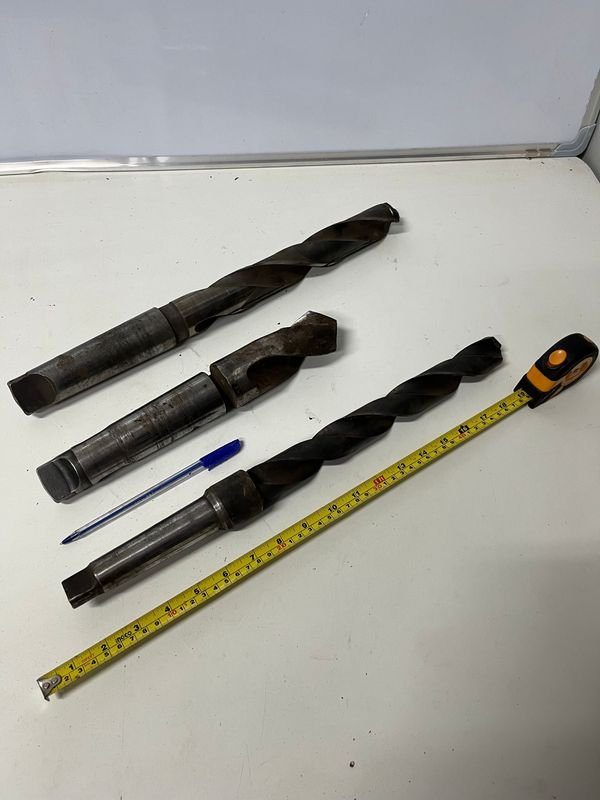 3 Mechas para Torno de Metal, Diferentes Medidas - imagen 1