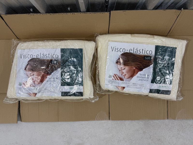 Set de 2 Almohadas Viscoelásticas Mannes Soft Nuevas