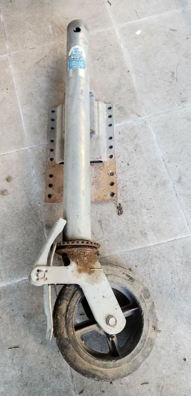 Rueda para Trailer - Jack de Lengua Metálico