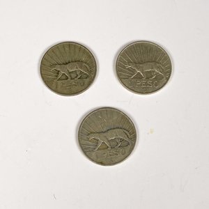 Lote anterior: Tres Monedas de Plata "El Puma" - República Oriental del Uruguay