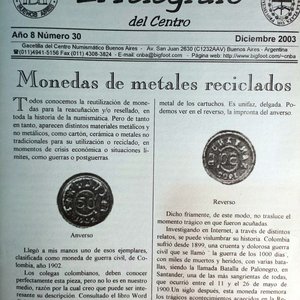 22 Publicaciones El Telégrafo del Centro (1996-2004) - Gaceta Numismática Buenos Aires - imagen 4