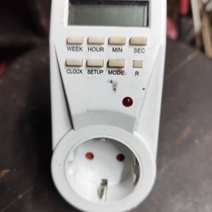 Timer Digital Programador Enchufe Shuko ETG-23A - imagen 1