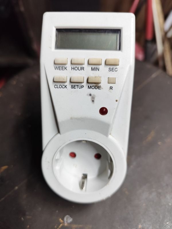 Timer Digital Programador Enchufe Shuko ETG-23A