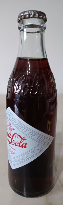 Botella de Vidrio COCA COLA, reproducción del envase de 1900 - imagen 2