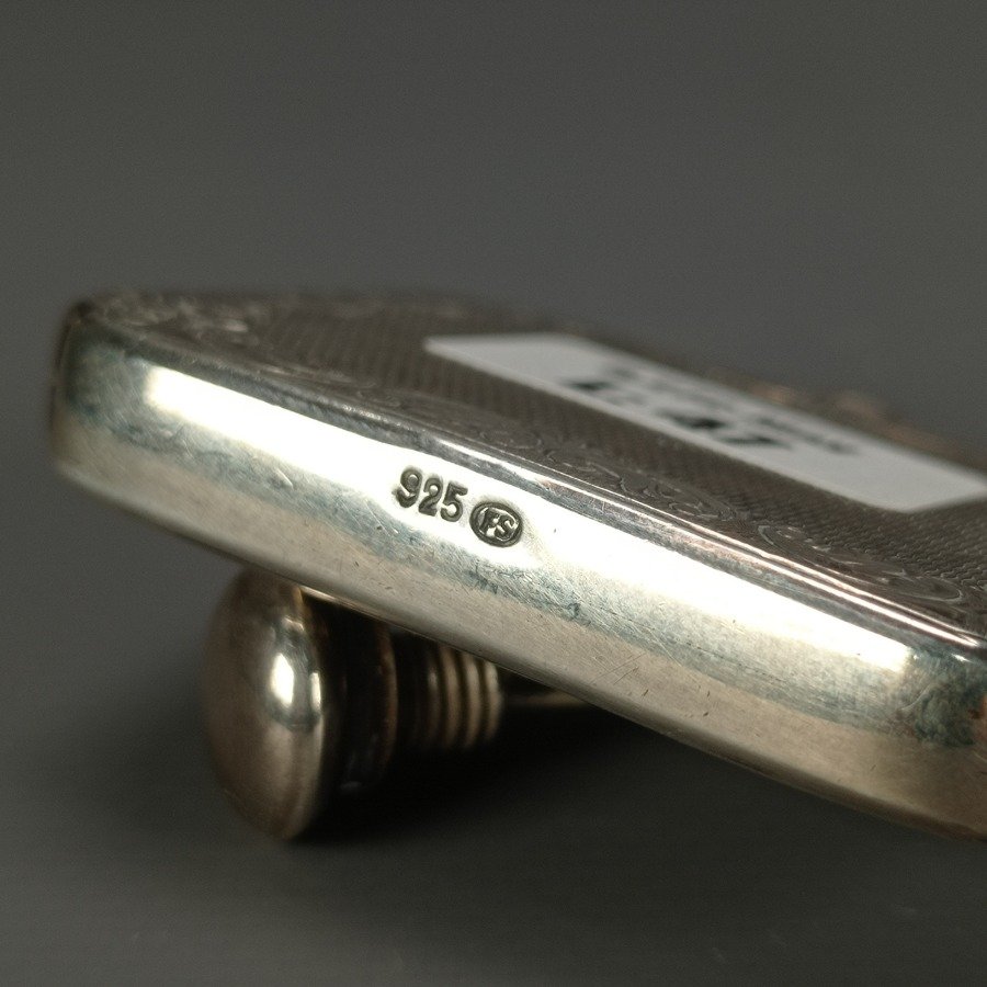 Frasco para perfume de plata extranjera sellado 925 - imagen 5