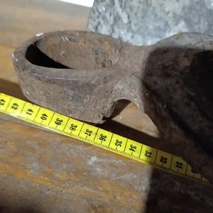 Horquilla de 2 Dientes y Pala Antigua de Metal - imagen 5