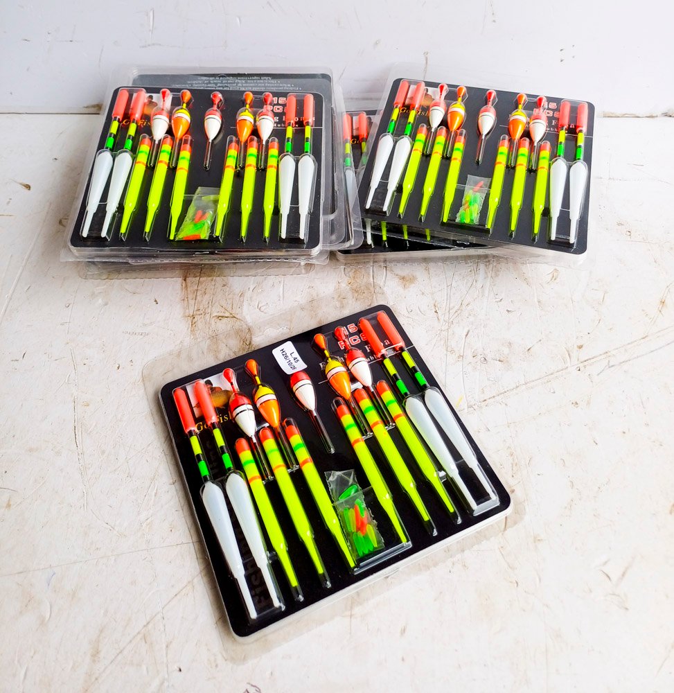 Set de 15 Boyas de Pesca