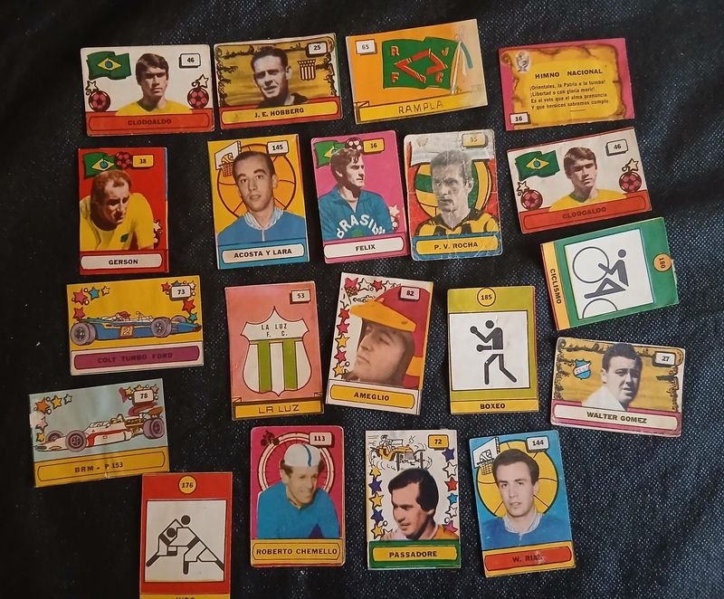 Álbum de Figuritas y Chapitas de Colección: Fútbol, Deportes y Automovilismo (1971)