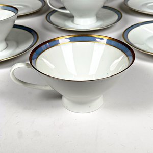 Diecinueve Piezas de Porcelana Rosenthal para Té: Tazas y Platillos - imagen 5