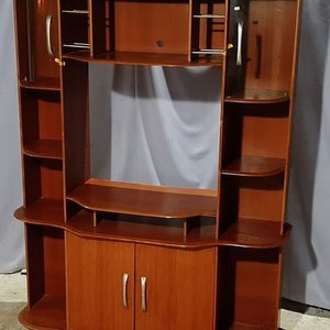 Mueble Modular MDF 4 Puertas (2 con Vidrio) - imagen 1