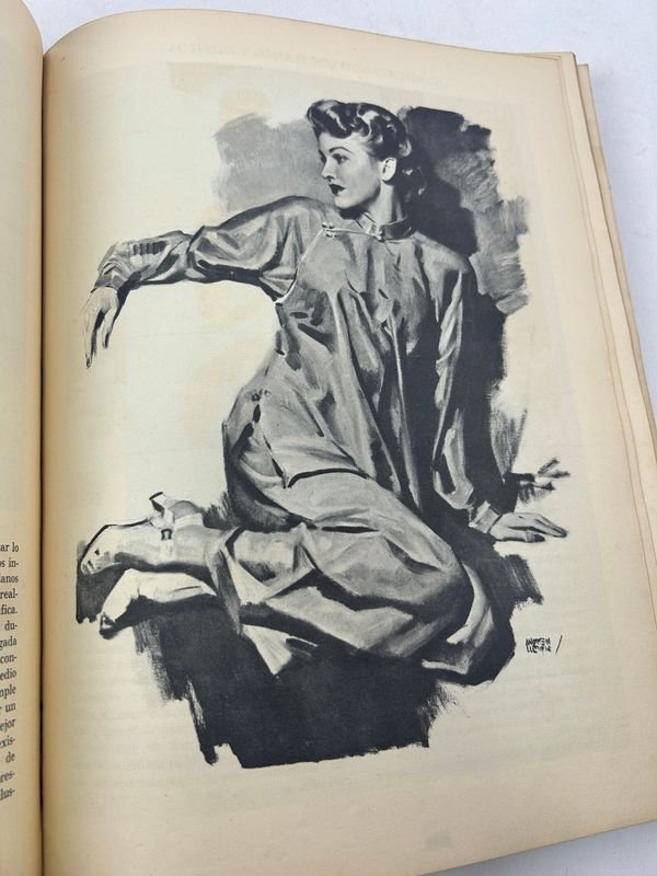 Ilustración creadora por Andrew Loomis - Librería Hachette 1951 - imagen 13