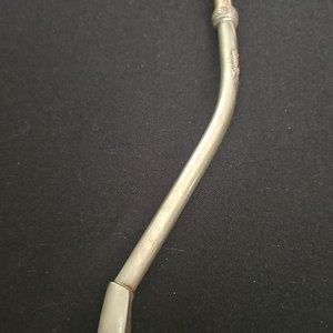 Bombilla Curva de Plata y Oro para Mate - imagen 2