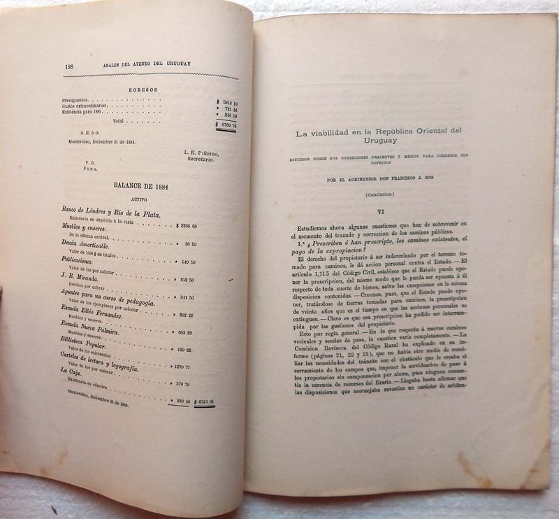 Revista Anales Del Ateneo Del Uruguay, Año IV - Tomo VIII - Marzo, 5 de 1885 - imagen 5