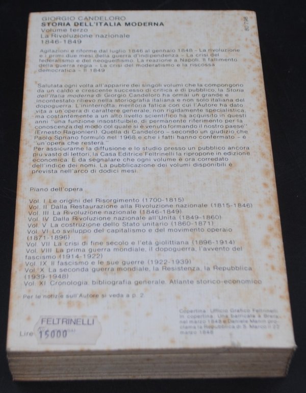 Libro de Historia de Italia Moderna - imagen 3