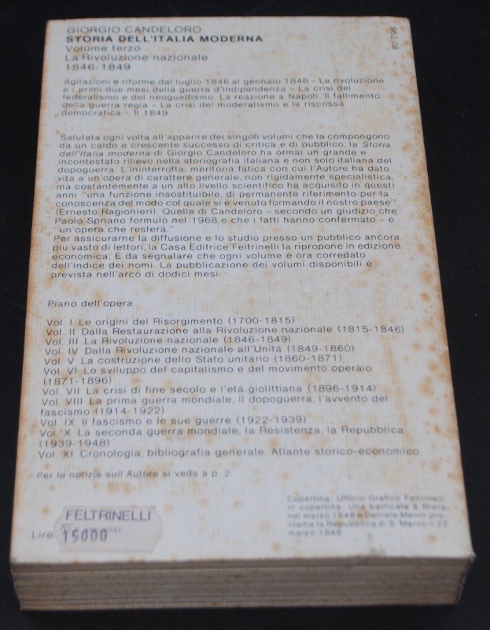 Libro de Historia de Italia Moderna - imagen 3