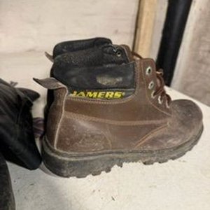 Lote de 3 pares de botas de cuero y trabajo - imagen 7