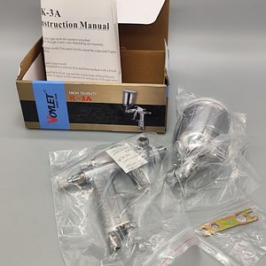 Pistola de Pintar Aerográfica Voylet K-3A con Tacho de Aluminio - imagen 7