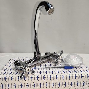 Mezcladora de Cocina Cromada Fiorella para Pared - Nueva en Caja - imagen 1