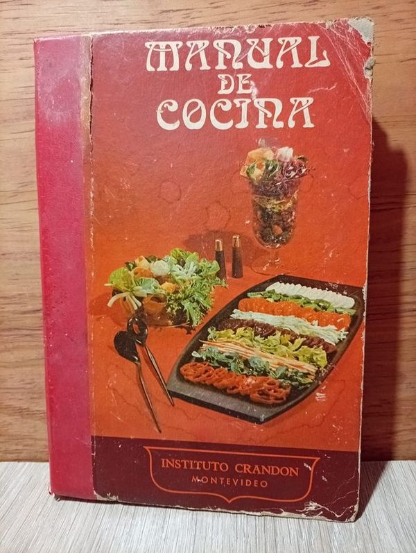 Libro de Cocina Instituto Crandon Edición 1975