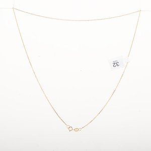Lote siguiente: Cadena de Oro 18k Fina - 39 cm