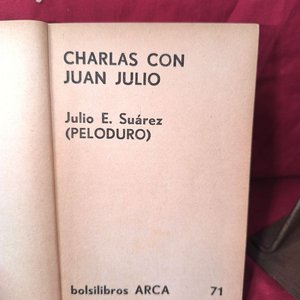 Lote de 3 Libros: Mónica por Mónica, Charlas con Juan Julio y Crónicas de El Hachero - imagen 4