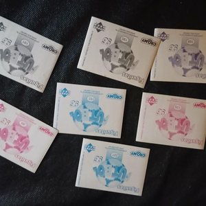 Lote de 7 Figuritas Fútbol Cromy / Upper Deck 1996 - imagen 4
