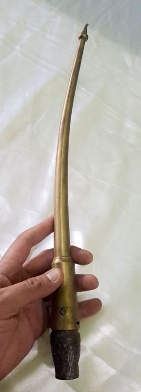 Antiguo objeto de bronce para rayos - imagen 1