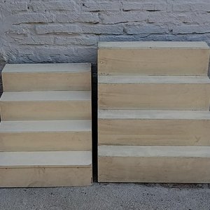 Lote anterior: Dos Estanterías Escalera para Exhibición de Mercadería
