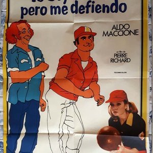 Lote siguiente: Poster Original "Yo soy tímido pero me defiendo" con Pierre Richard (1978)