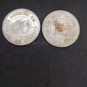 Dos Monedas de 10 Centésimos de Uruguay - imagen 1