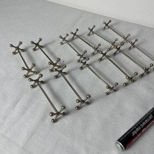 Juego de 12 Posa Cubiertos Antiguos - imagen 2