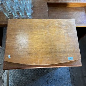 Mueble Auxiliar con Ruedas y Tapa Giratoria - imagen 2