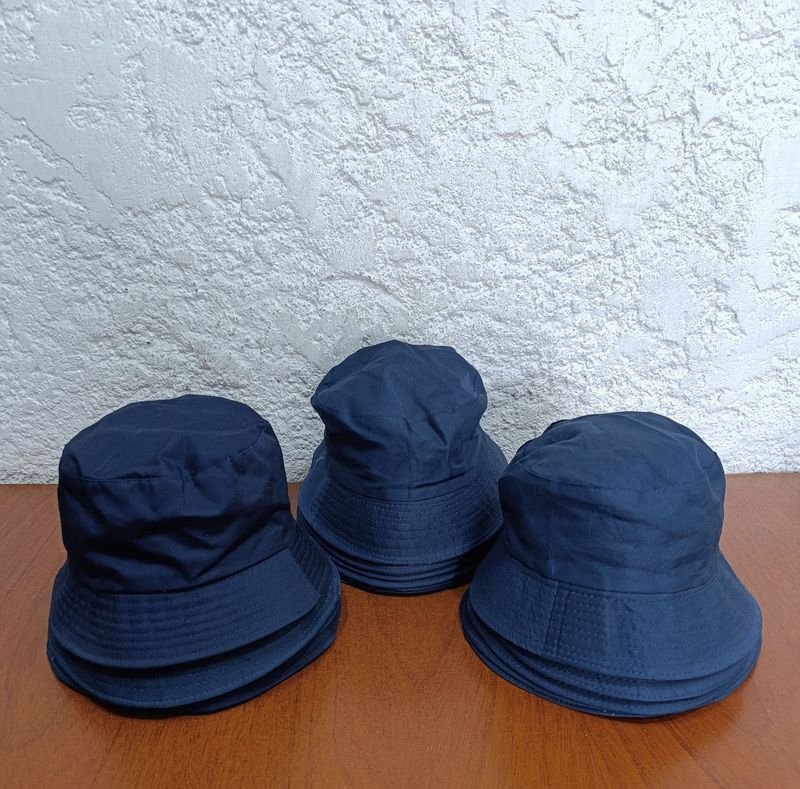Gorro c/alero Azul - Sombreros de ala ancha y cuello