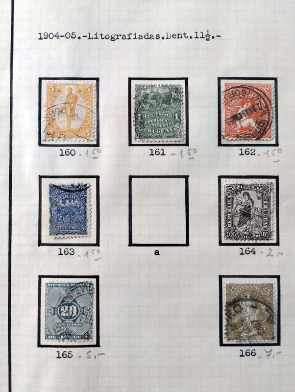 Colección de Sellos de Uruguay: Historia y Cultura - imagen 5